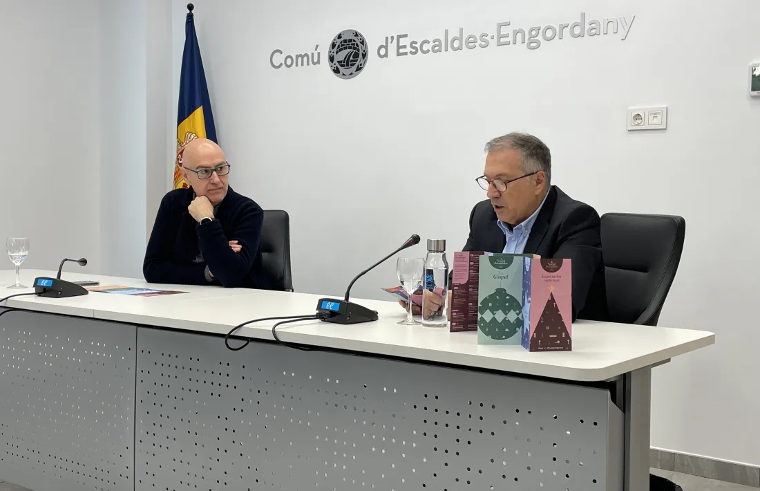 Dolsa i Closa en la presentació de les activitats per aquest Nadal.