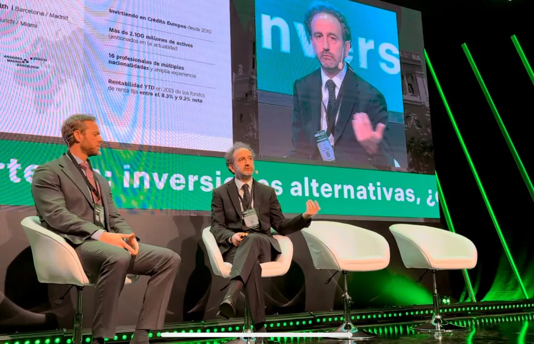 Un moment de la ponència de Gerard Albà al MIND.