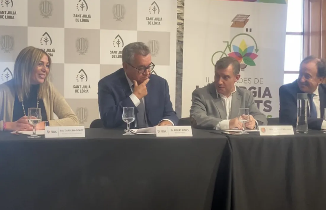 Un moment de la presentació de les jornades.