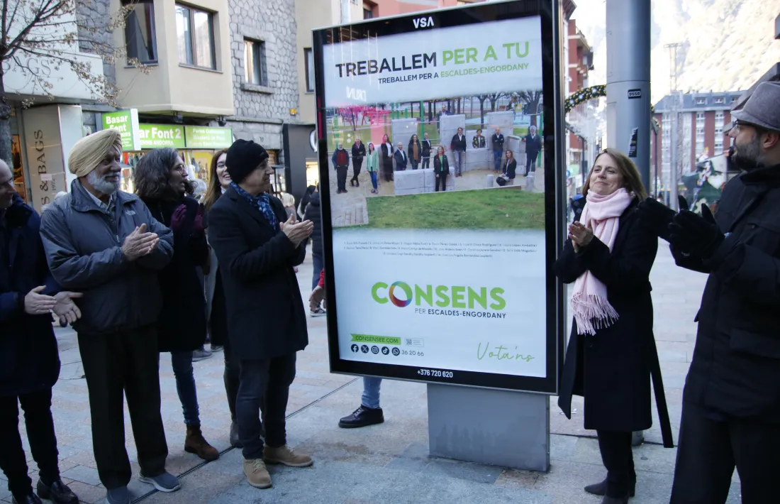 Els candidats de Consens.