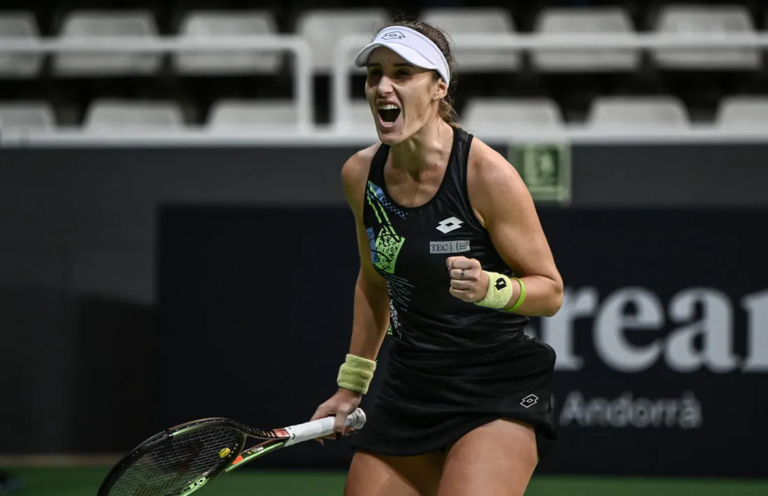 Marina Bassols Ribera, tennista de Blanes, ja té dos títols com a professional.