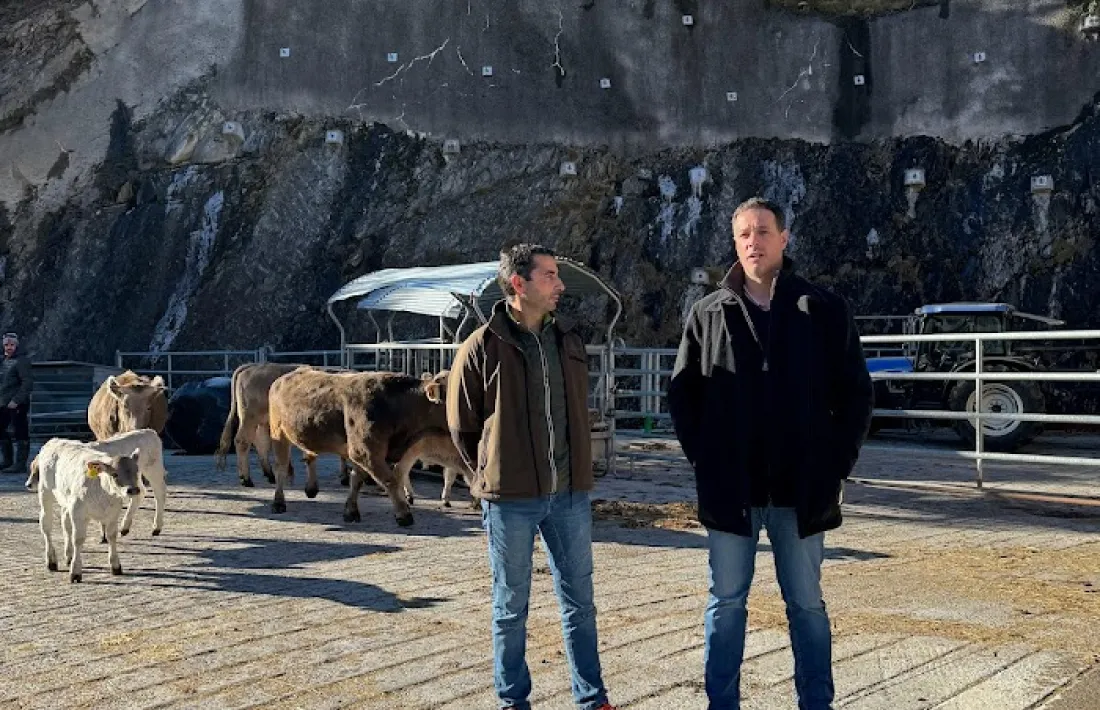 Gaspà i Betriu a la Cortinada.