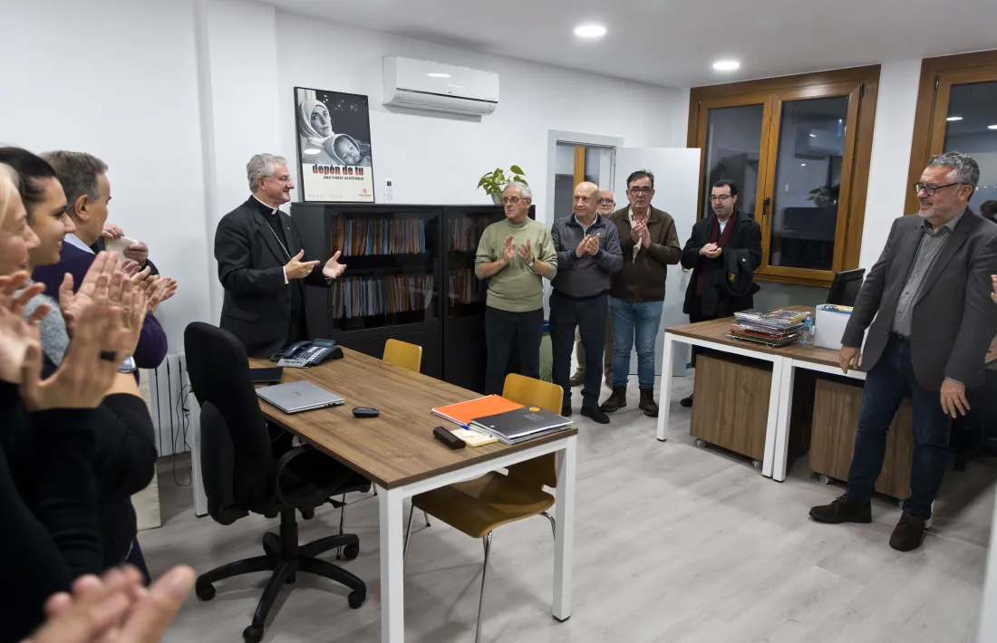 Vives visita les instal·lacions renovades de Càritas Andorrana.