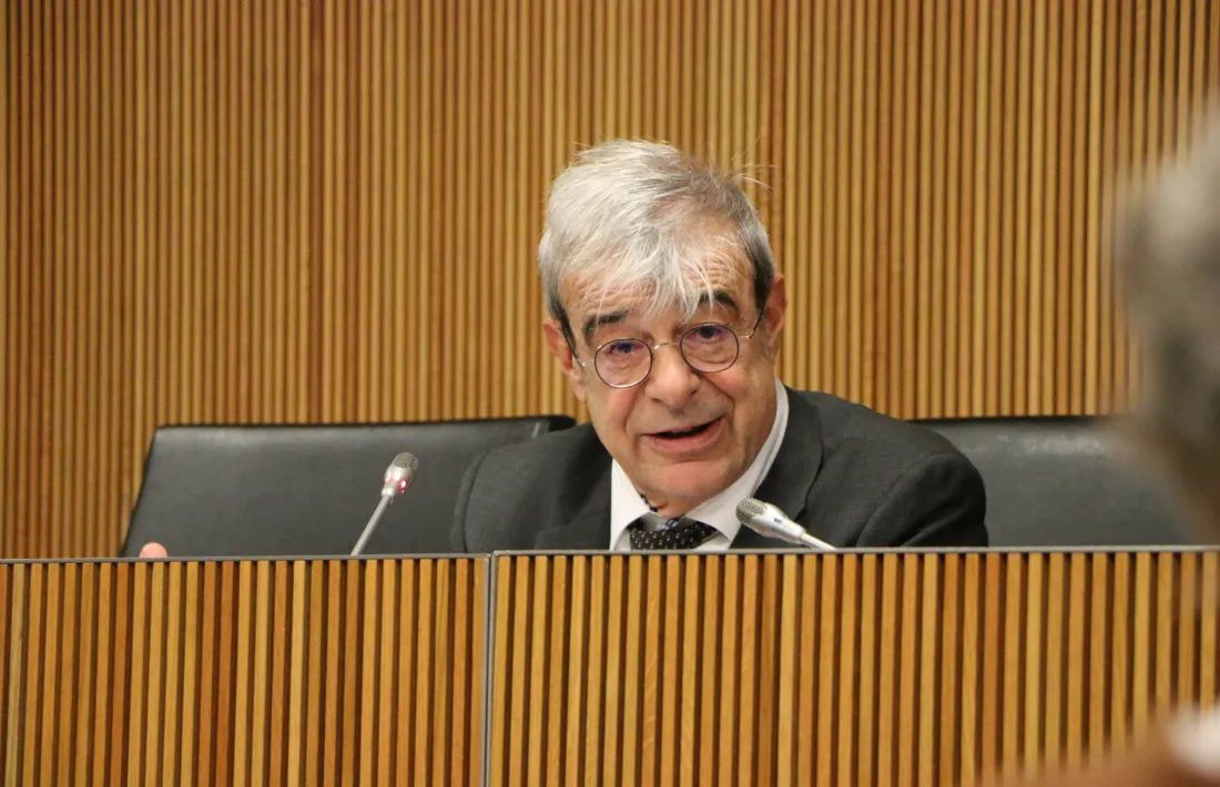 El ministre de Relacions Institucionals, Educació i Universitats, Ladislau Baró.