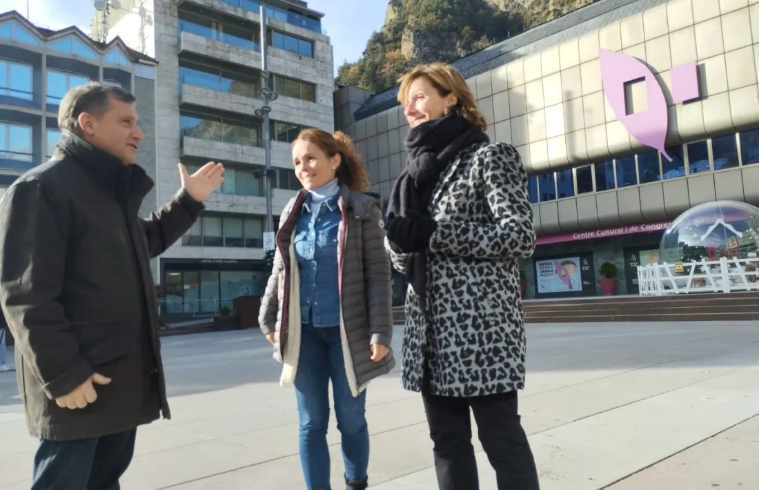 Majoral, Carrillo i Codina van presentar ahir les propostes d’UL en matèria cultural.