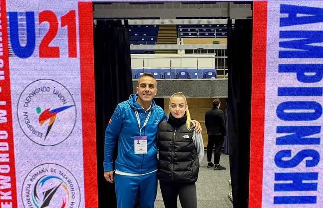 Naiara Liñán, a Bucarest.