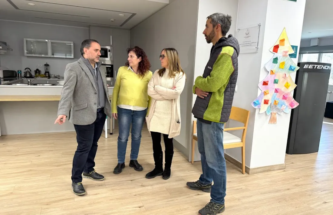 Imatge de l’acte de campanya d'avui a Canillo. 