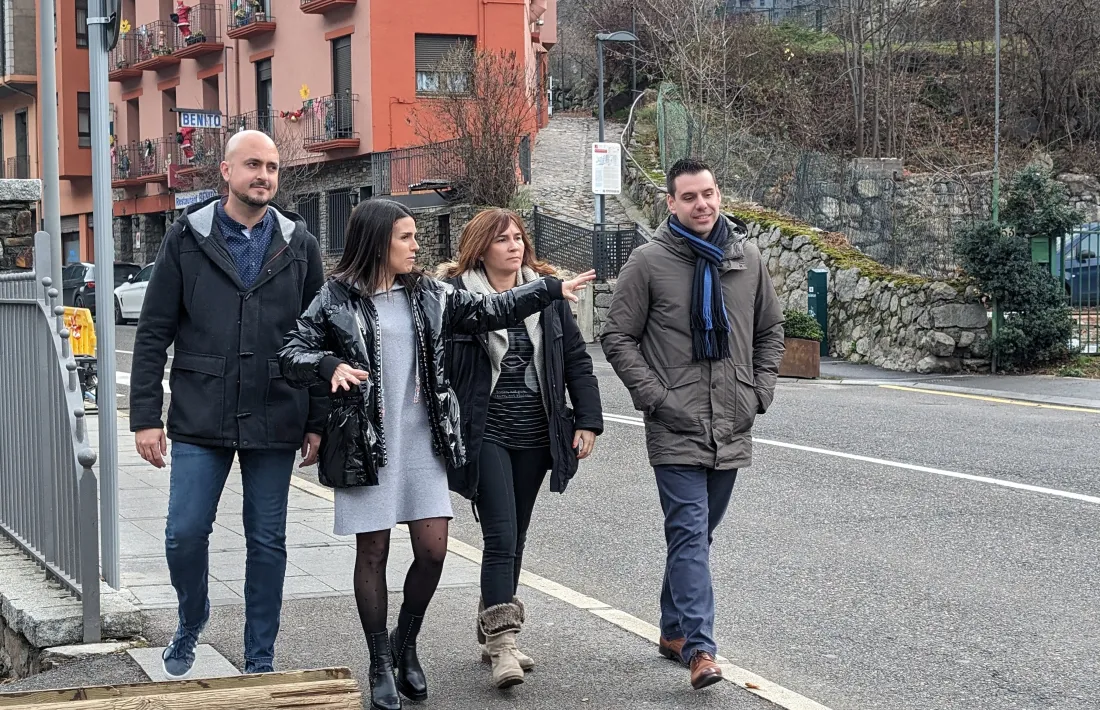 Mas ha explicat les prioritats urbanes de la llista que encapçala davant la Mola, avui.