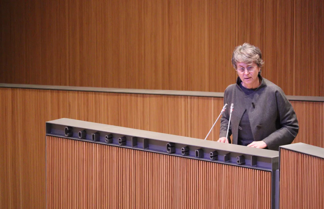 La consellera socialdemòcrata Susanna Vela.