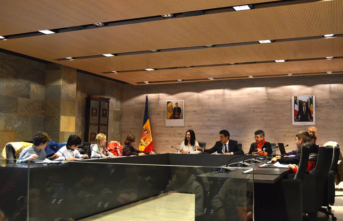 El consell d'infants d'Ordino ha tingut lloc aquest matí.