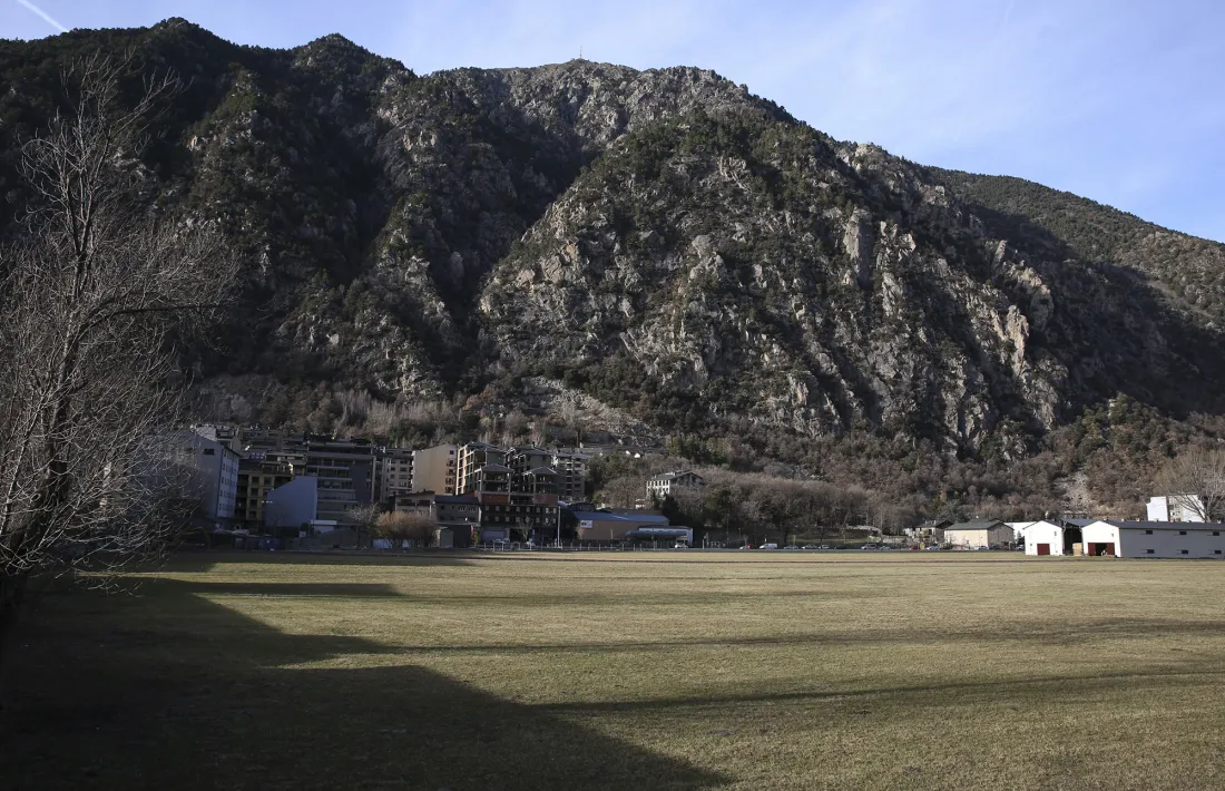 Els terrenys de la Borda Mateu, que té al costat el centre d’entrenaments de la FAF, tindran en dos o tres anys el nou estadi de l’FC Andorra.