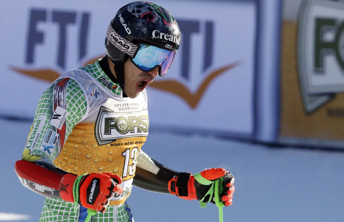 Joan Verdú va celebrar una segona baixada de gran mèrit al gegant d’Alta Badia.