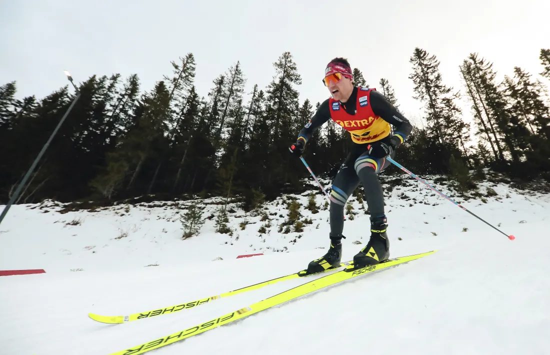 Irineu Esteve, a la Copa del Món de Trondheim.