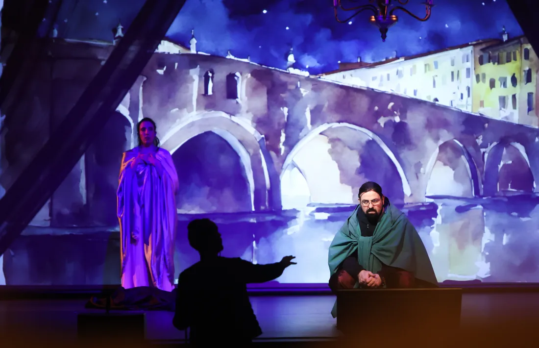 Jonaina Salvador i el baríton georgià Otar Nakashidze.