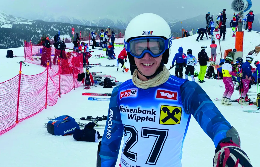 Roger Puig, a la Copa del Món d’Steinach am Brenner d’esquí paraalpí.