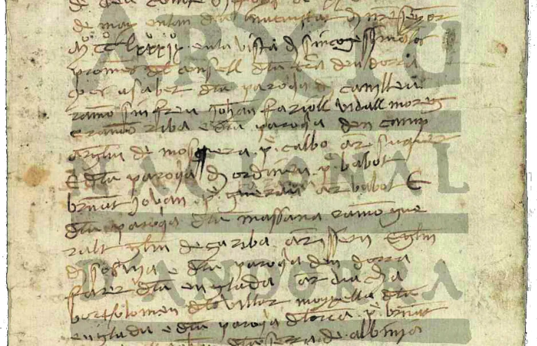Document inèdit del 1390 que forma part de la primera entrega del projecte de transcripció de les actes del Consell.