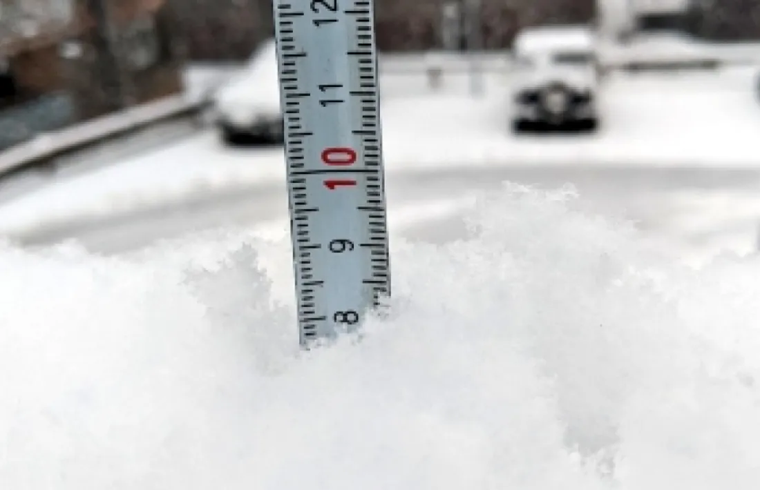 Mesura de la neu.