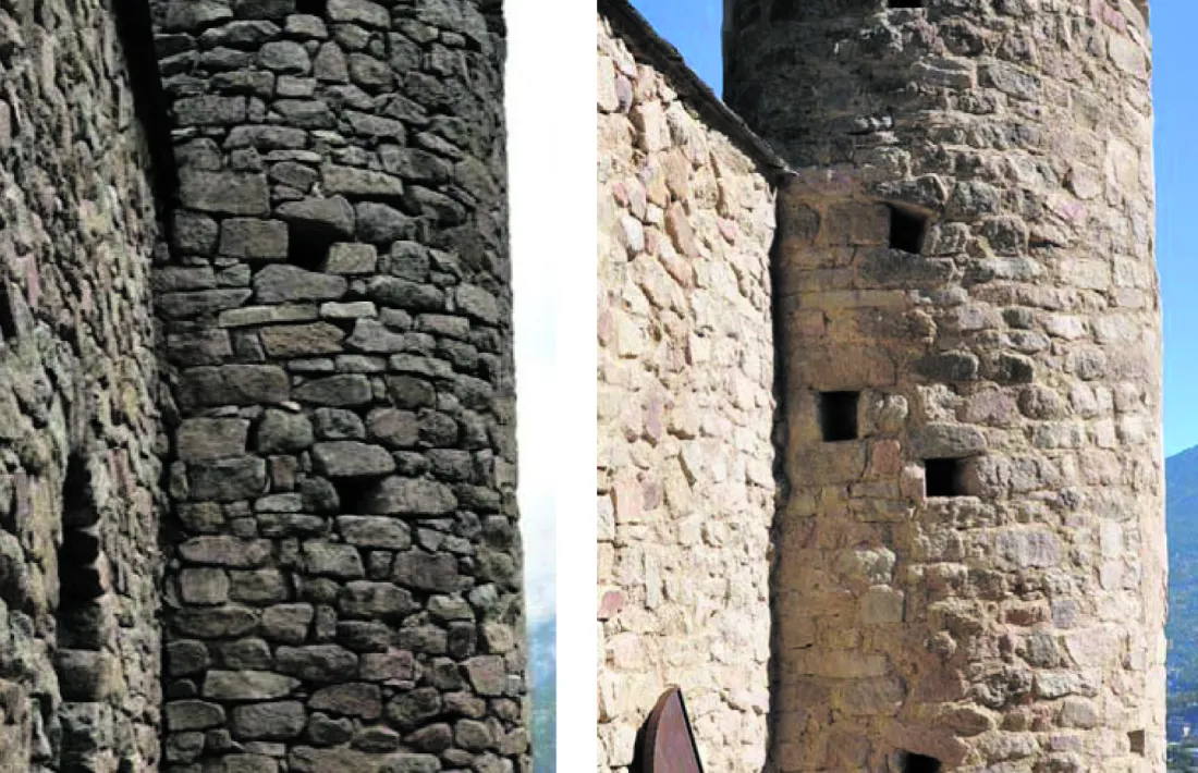 Sosté també que el farcit de morter entre els carreus de la façana exterior no respecta l’autenticitat del monument. La conclusió és demolidora: “La solució actual no lliga amb cap etapa del temple, ni amb la inicial, ni amb la intermèdia ni amb la final”.