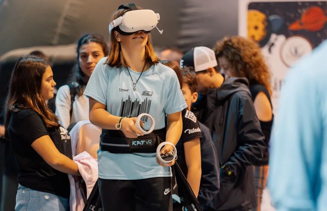 Un instant del XXIX Saló de la Infància i la Joventut 2023-2024 a Encamp.