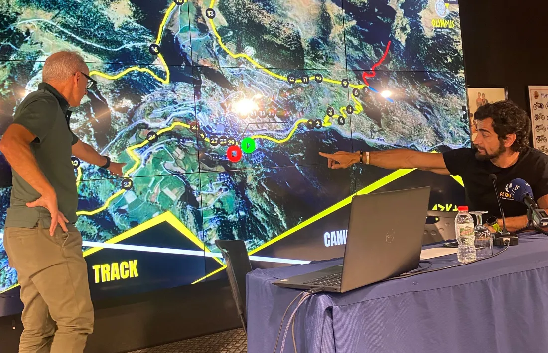 Un moment de la presentació de l’Olympus Race de l'any passat.