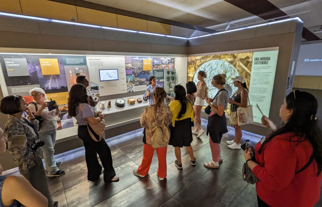 Una visita guiada al MW museu de l'electricitat.
