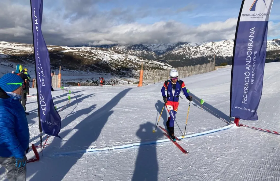 Arnau Soldevila va ser segon a la prova de diumenge passat, la 3 Fronteres.
