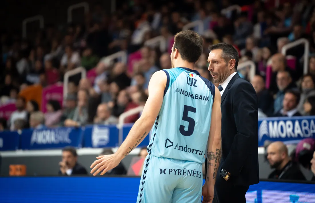 Natxo Lezkano, amb Rafa Luz.