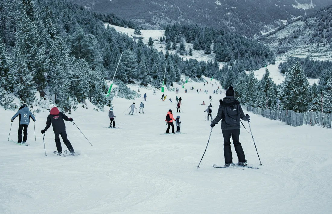 Esquiadors a Grandvalira aquest Nadal.
