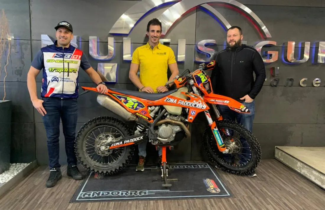 Cristian España, Marc Font i Maxime Emery, a la presentació de les Ice Gladiators.