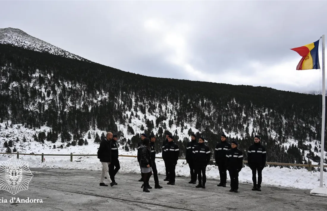 Obertura del curs de formació de la 58a promoció d'agents de policia.