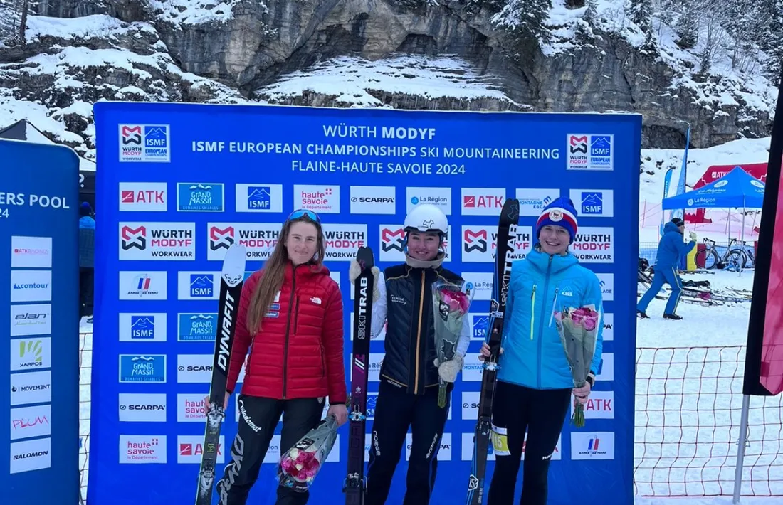 Lea Ancion, plata a l’esprint.