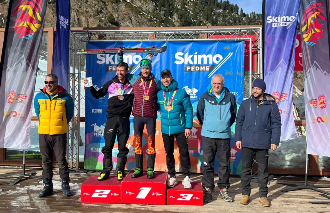 Podi masculí de la Vertical Race.