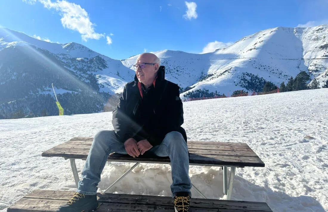 Jaume Domènech, a pistes.