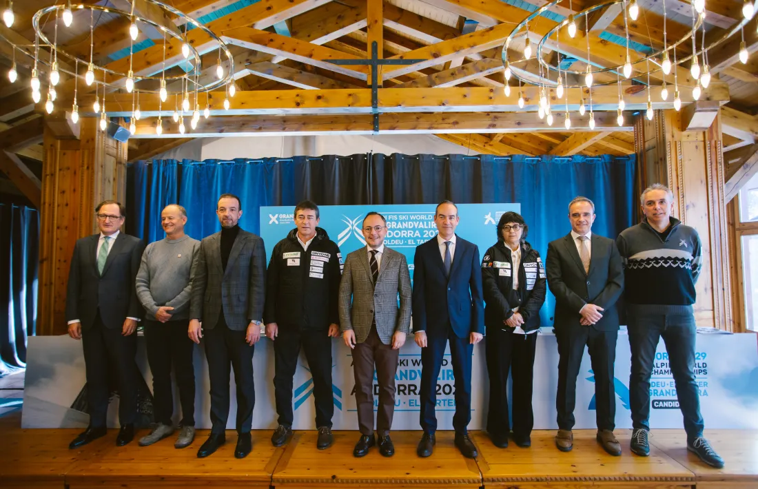 La Copa del Món femenina d’esquí alpí, que es va presentar ahir a Soldeu, es disputarà el 10 i l’11 de febrer a la pista Avet.