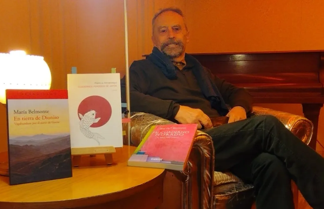 Padrol, fundador de la barcelonina llibreria Altair i ànima del cicle ‘Geografies’, estrena ara ‘El sentit del viatge’ a la Trenca.