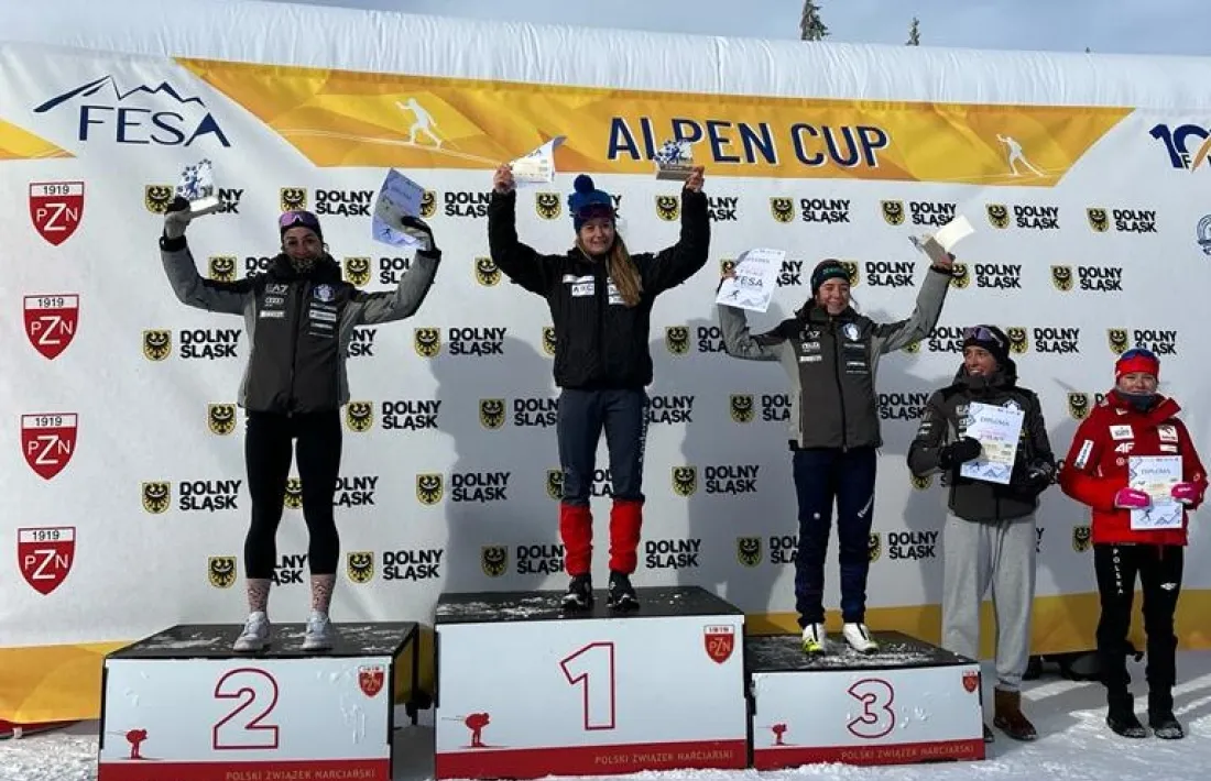 Gina del Rio, al lloc més alt del podi en la prova de Copa d’Europa a Jakuszyce.