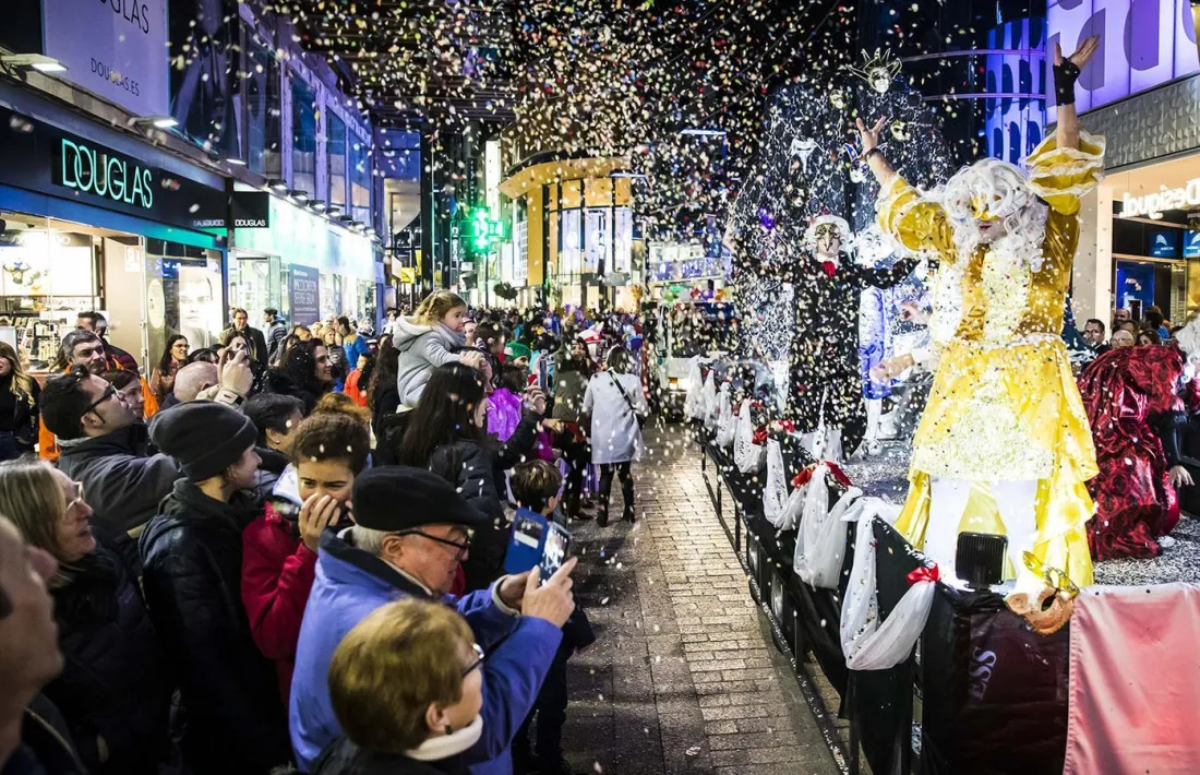 La desfilada de Carnaval del 2020, abans de la pandèmia.