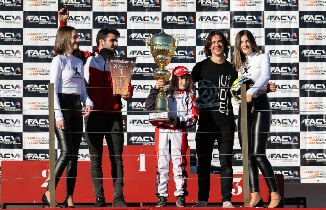 Cachafeiro, campió de la Hivern Karting.