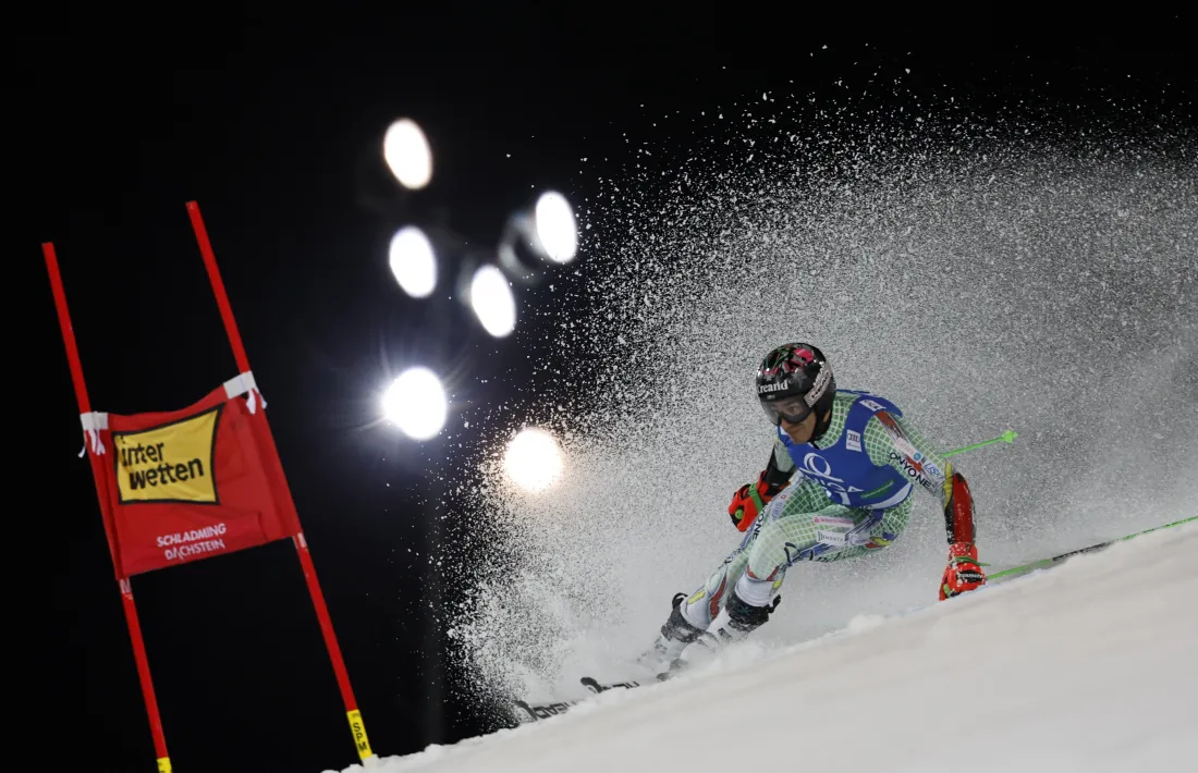 Joan Verdú continua lluitant de tu a tu amb els millors esquiadors de gegant del món.