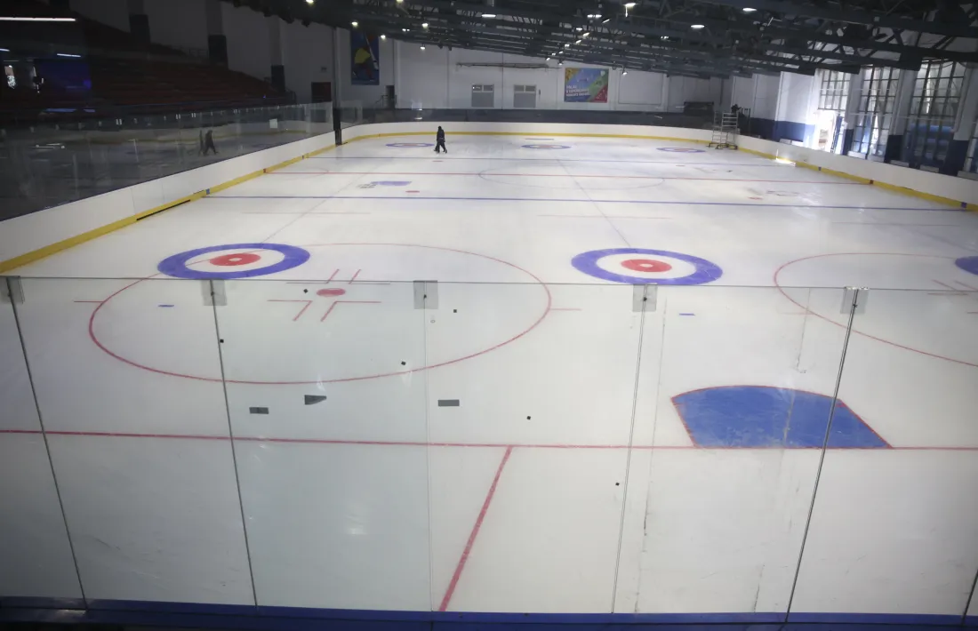 La pista de gel ja està a punt per rebre visitants.