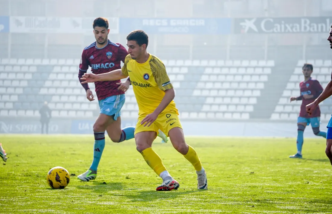 Jon Karrikaburu va tornar a ser titular, però no va poder estrenar-se amb l’FC Andorra.