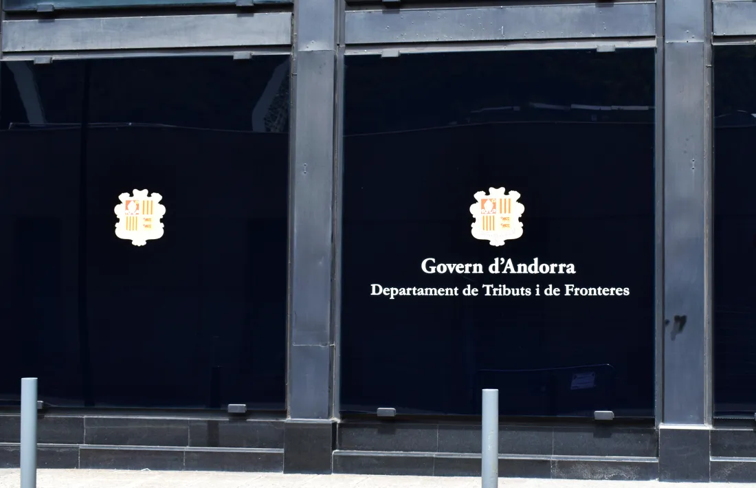 Les dependències del departament de Tributs.