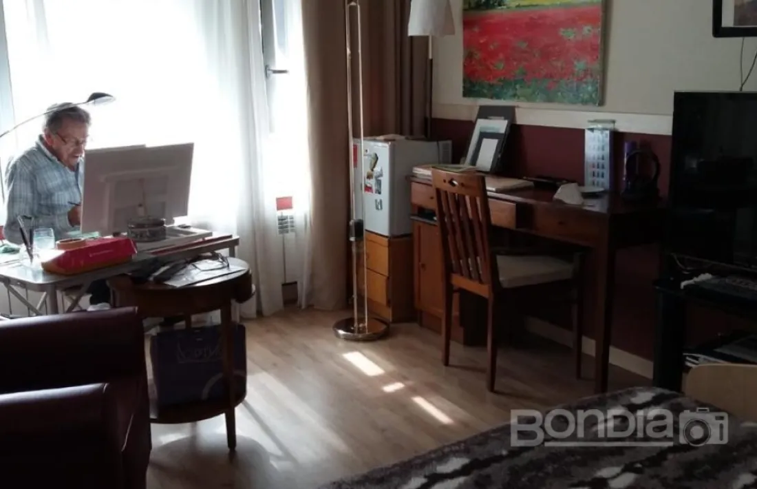 L'artista havia convertit en taller l'habitació de la Salita on residia.