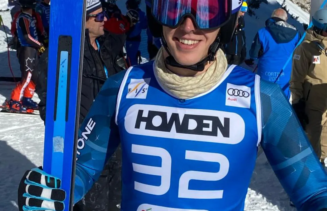 Roger Puig, a Cortina d’Ampezzo.