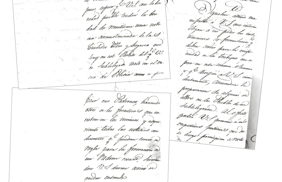 Document amb la presa de possessió del sotsdelegat de policia, José Ignacio Dalmau de Bagra 