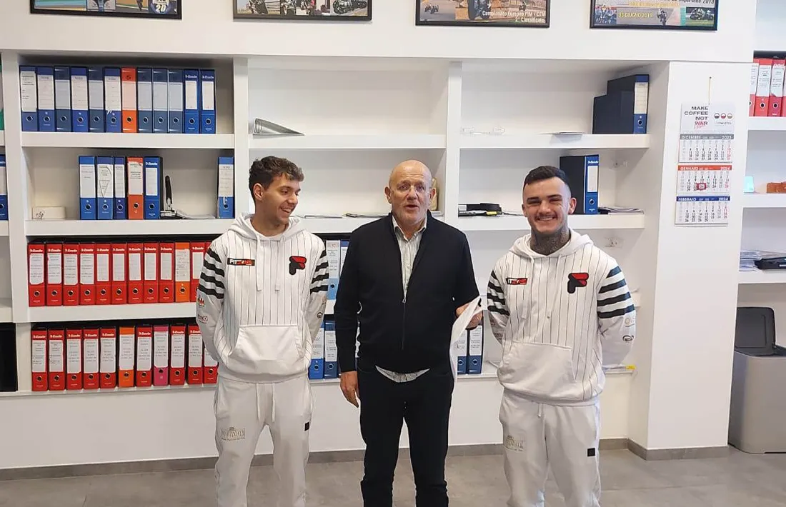 Xavi Cardelús, amb Fantic.