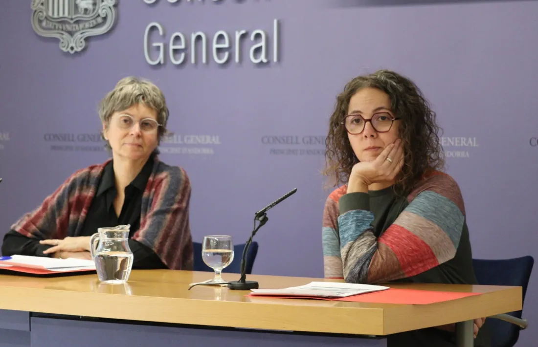 Susanna Vela i Judith Salazar.