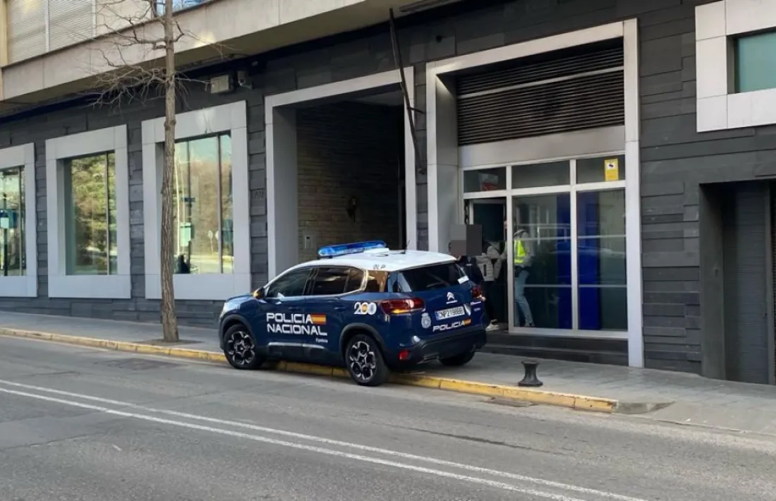 Exterior de la comissaria de la Policia Nacional a la Seu d'Urgell. 