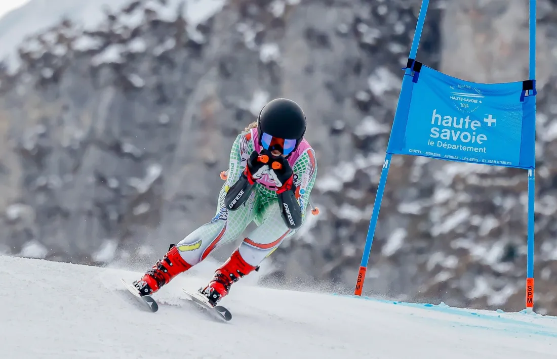 Clàudia Garcia, en acció.