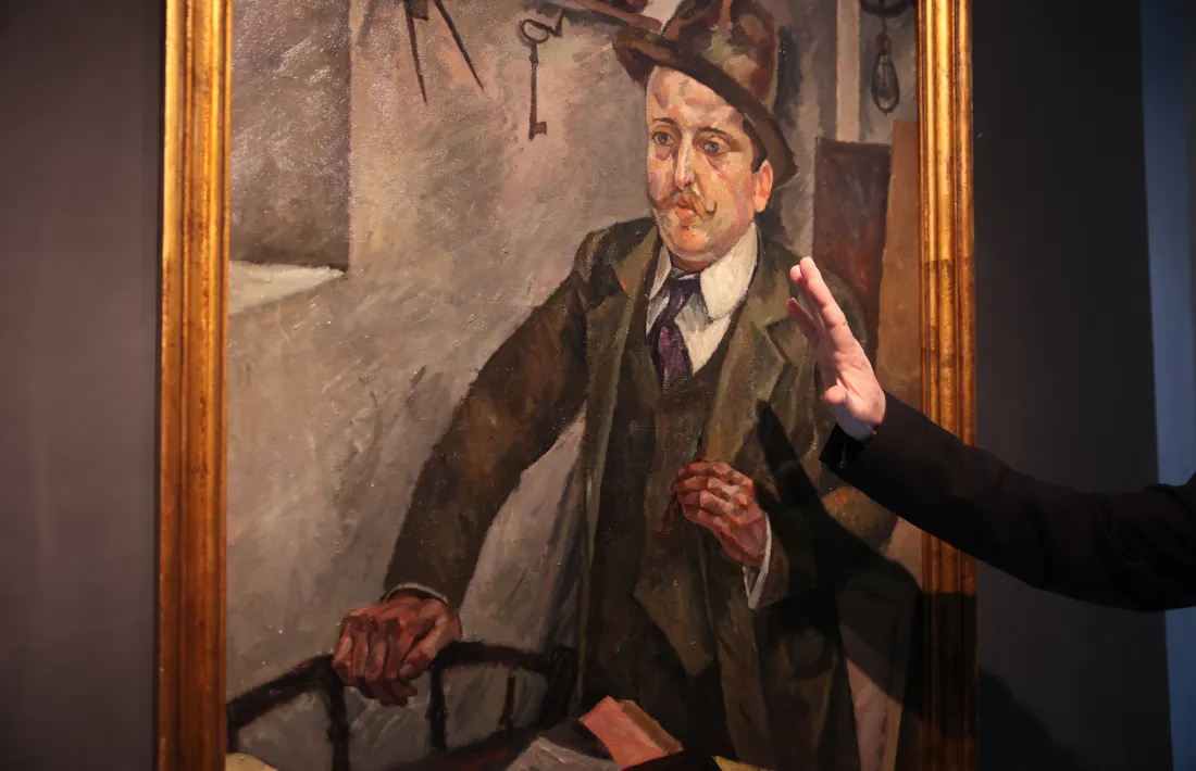 'Retrat de Florenci Veciana', o l'extraordinària penetració psicològica de Togores.